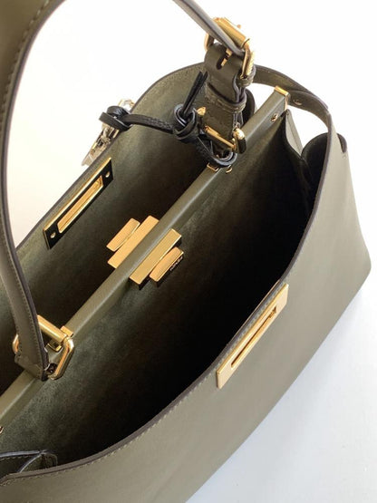 Leather Top Handle Bag
