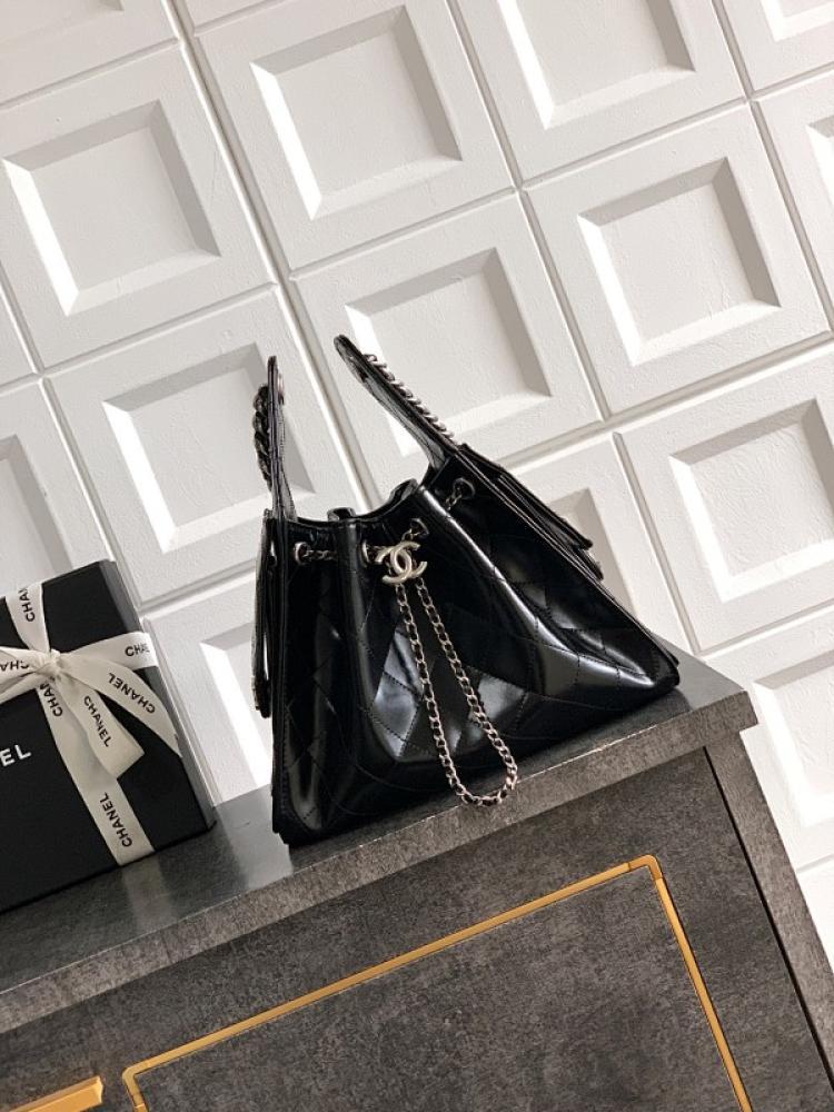 Leather Bucket Bag