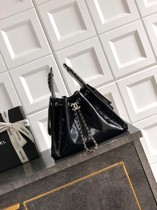 Leather Bucket Bag