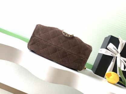 Leather Top Handle Bag