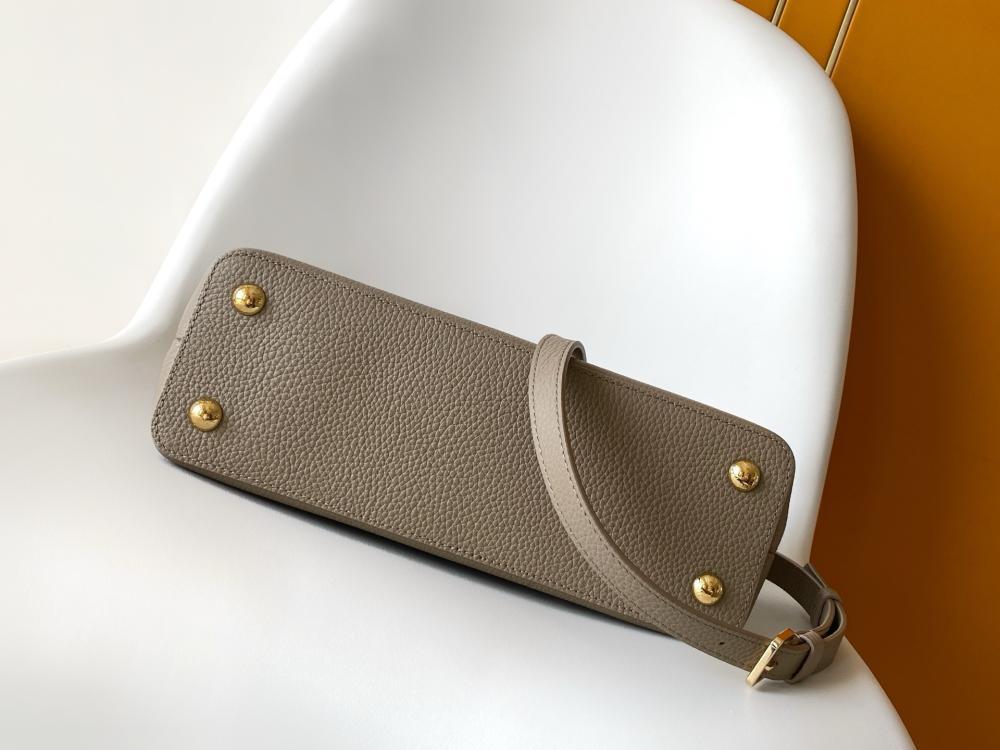 Classic Leather Top Handle Bag