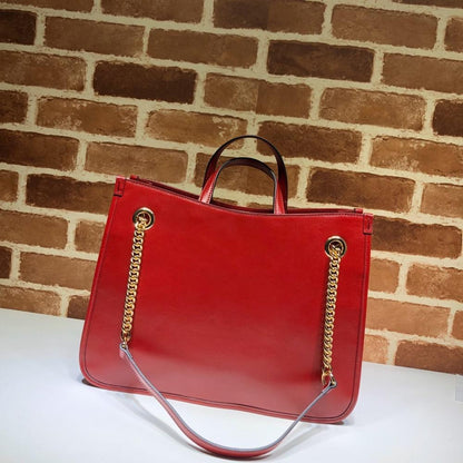 Luxury Leather Top Handle Bag