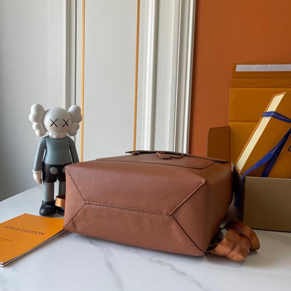 Elegant Stylish Quilted Leather Backpack