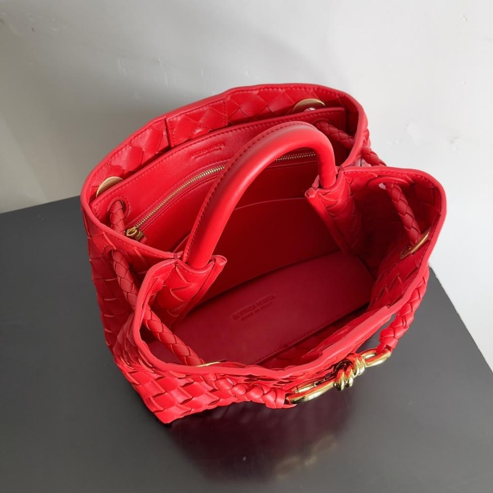 Gold Top Handle Bag