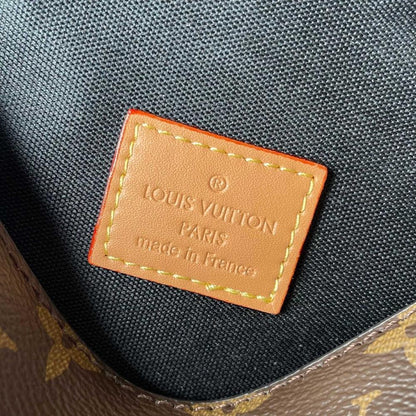 Diane Monogram Calfskin Shoulder Bag