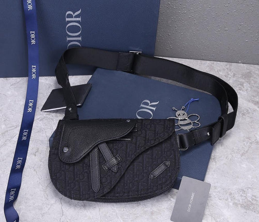 Luxury Refined Leather Crossbody Bag