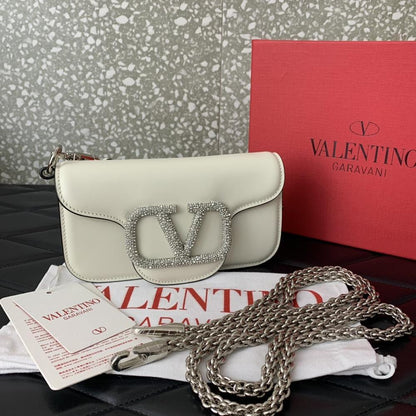 Crystal-Embellished Top Handle Bag