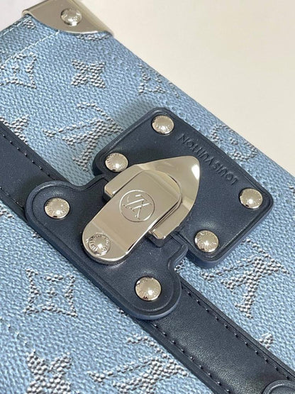 Modern Luxury Monogram Leather Shoulder Bag – Special Edition