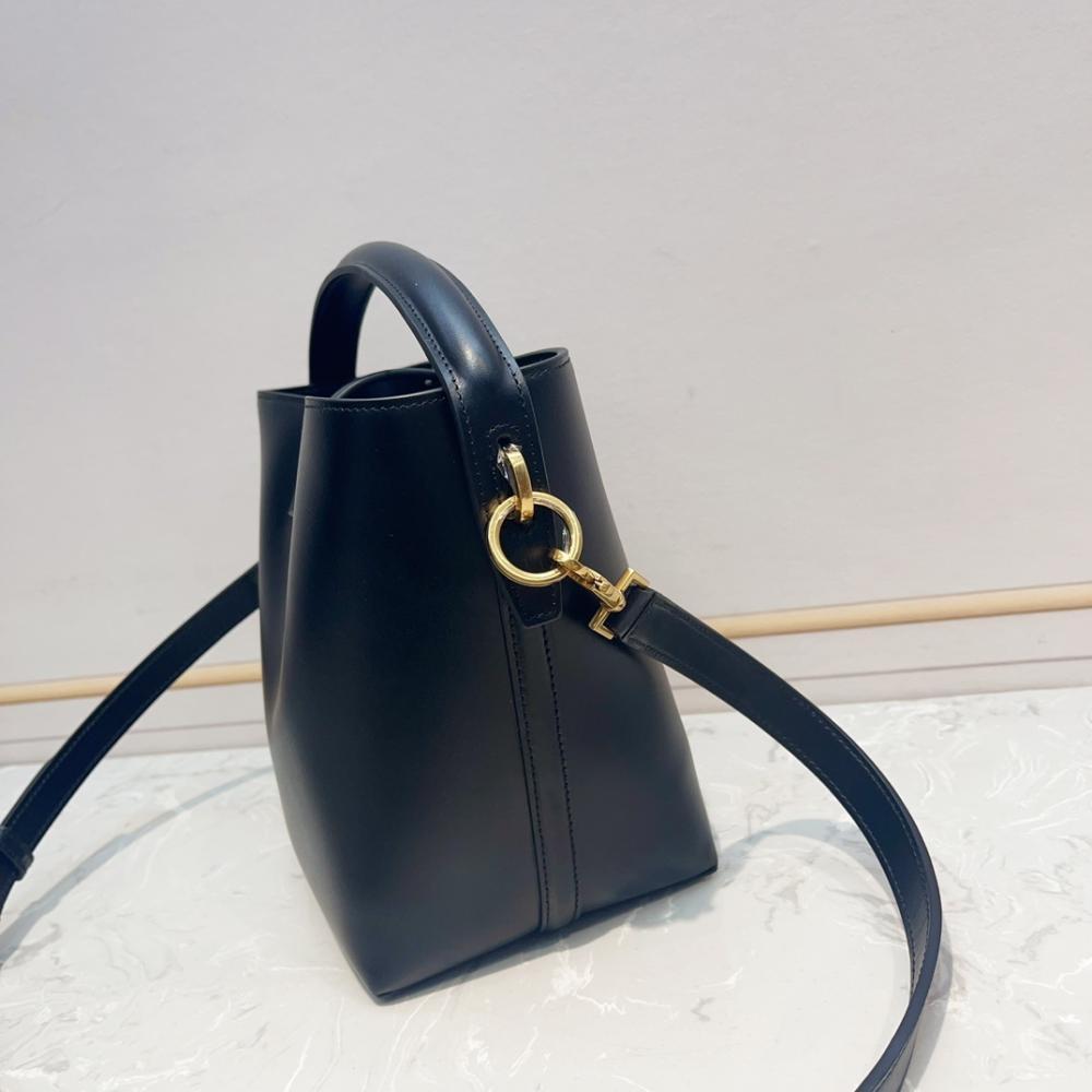 Leather Bucket Bag