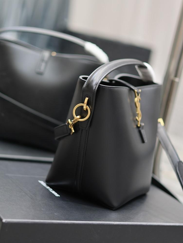 Elegant Calfskin Top Handle Bag – Limited Edition