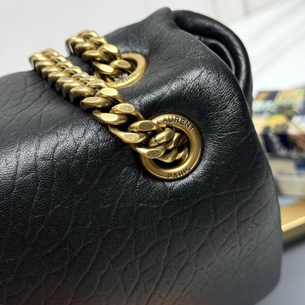 Quilted Leather Top Handle Bag