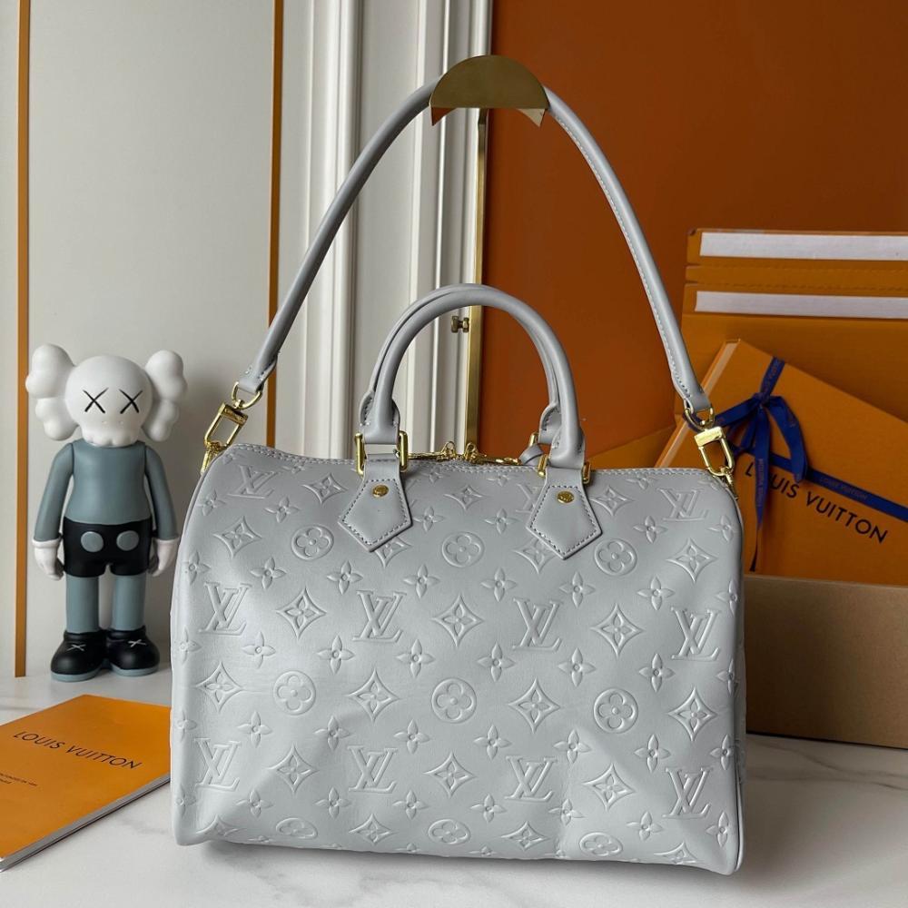 Petite Malle Monogram Calfskin Shoulder Bag