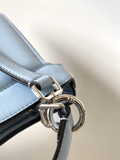 Leather Top Handle Bag