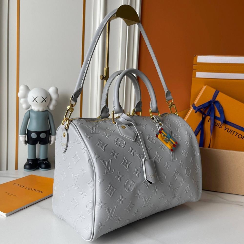 Petite Malle Monogram Calfskin Shoulder Bag