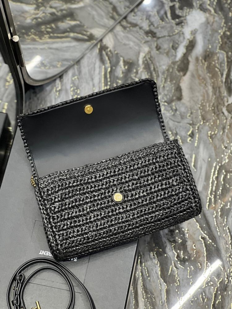 Alma Woven Leather Shoulder Bag