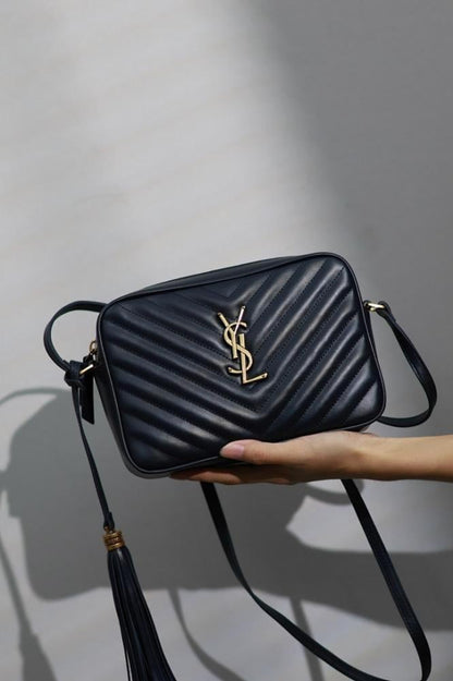 Modern Refined Calfskin Shoulder Bag