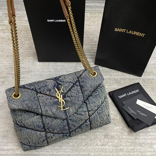 Quilted Top Handle Bag