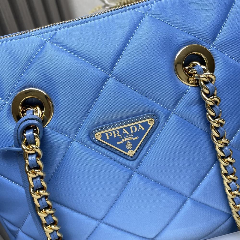 Quilted Nylon Crossbody Bag