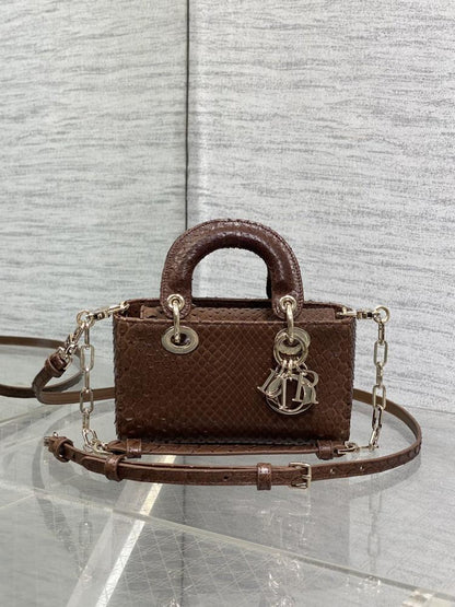 Classic Leather Top Handle Bag