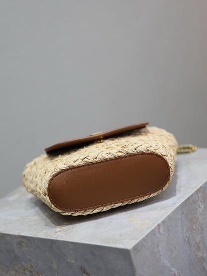 Luxury Woven Leather Shoulder Bag – Special Edition