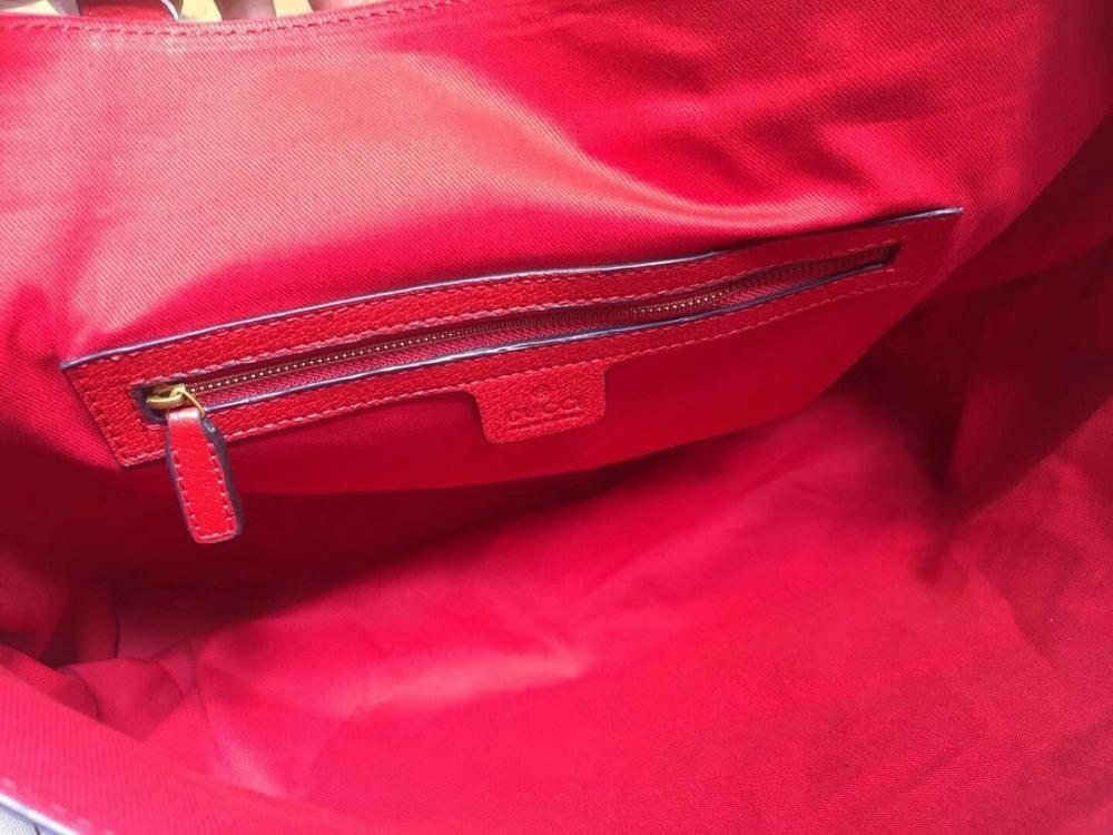 Ophidia Red Calfskin Tote Bag
