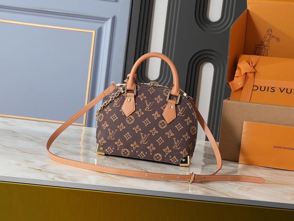 Alma Calfskin Shoulder Bag