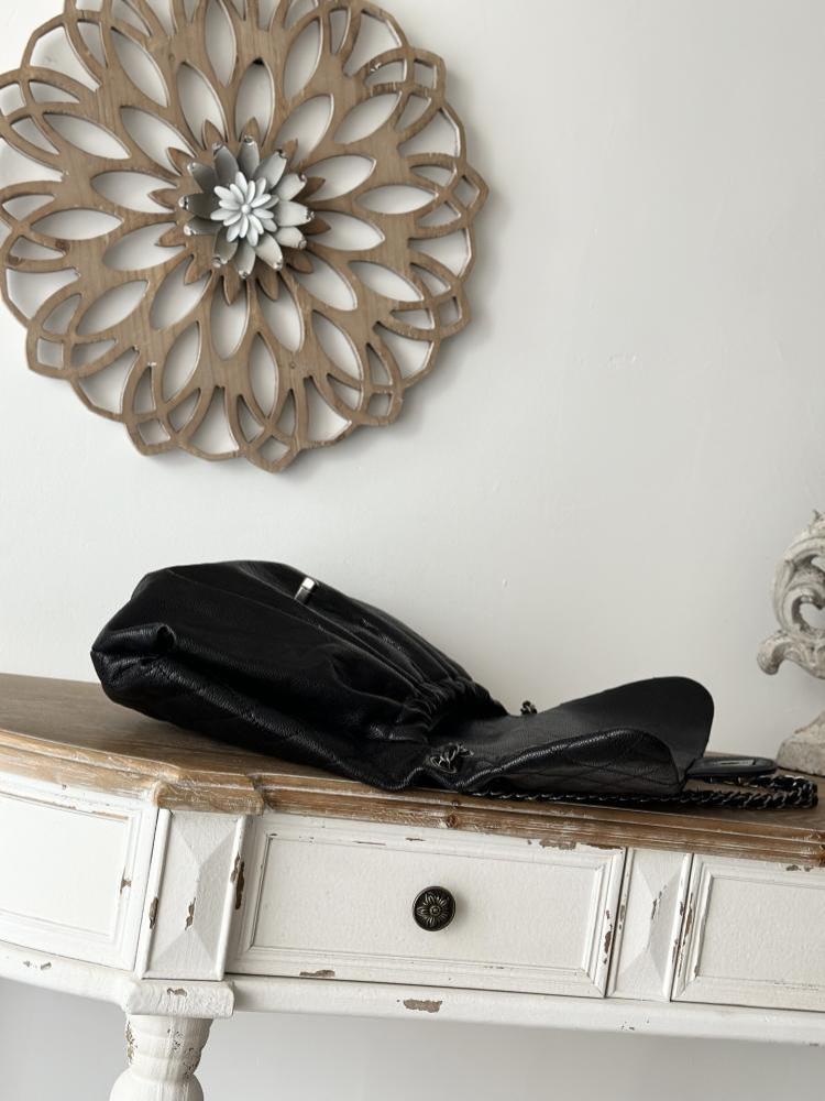 Leather Top Handle Bag