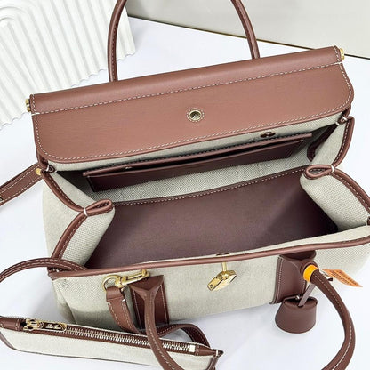 Modern Refined Suede Crossbody Bag
