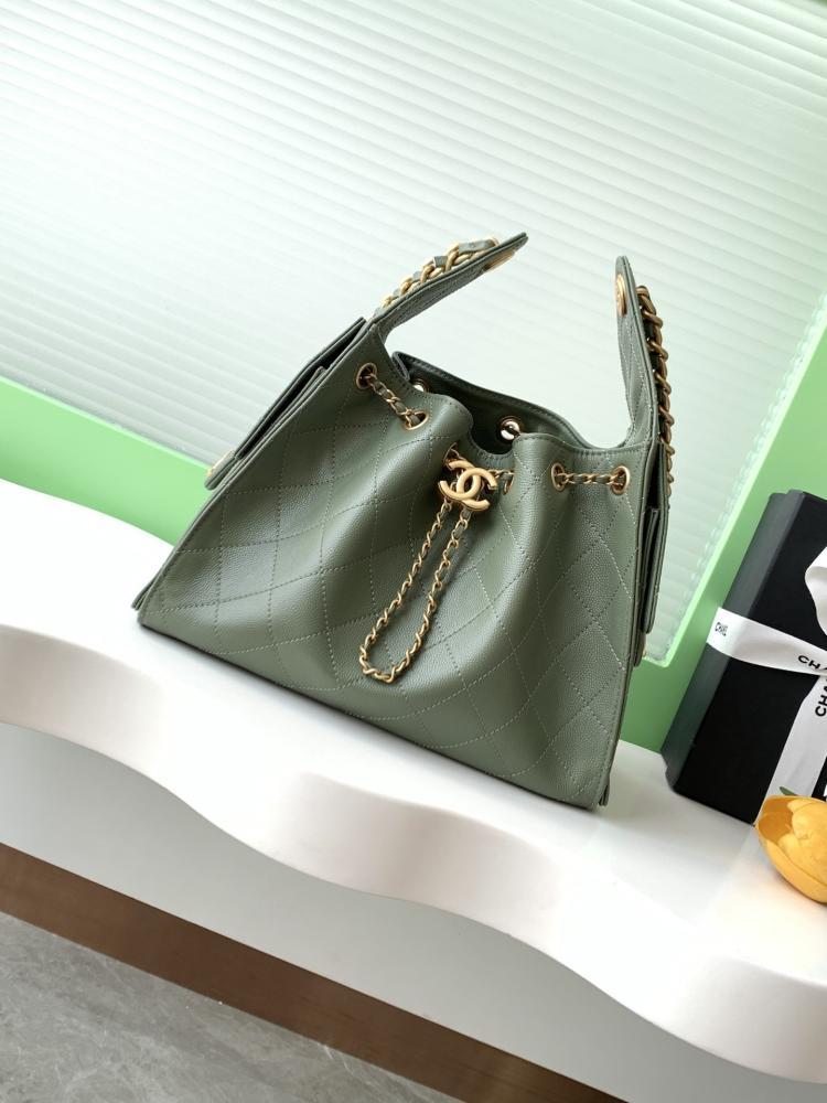 Leather Bucket Bag