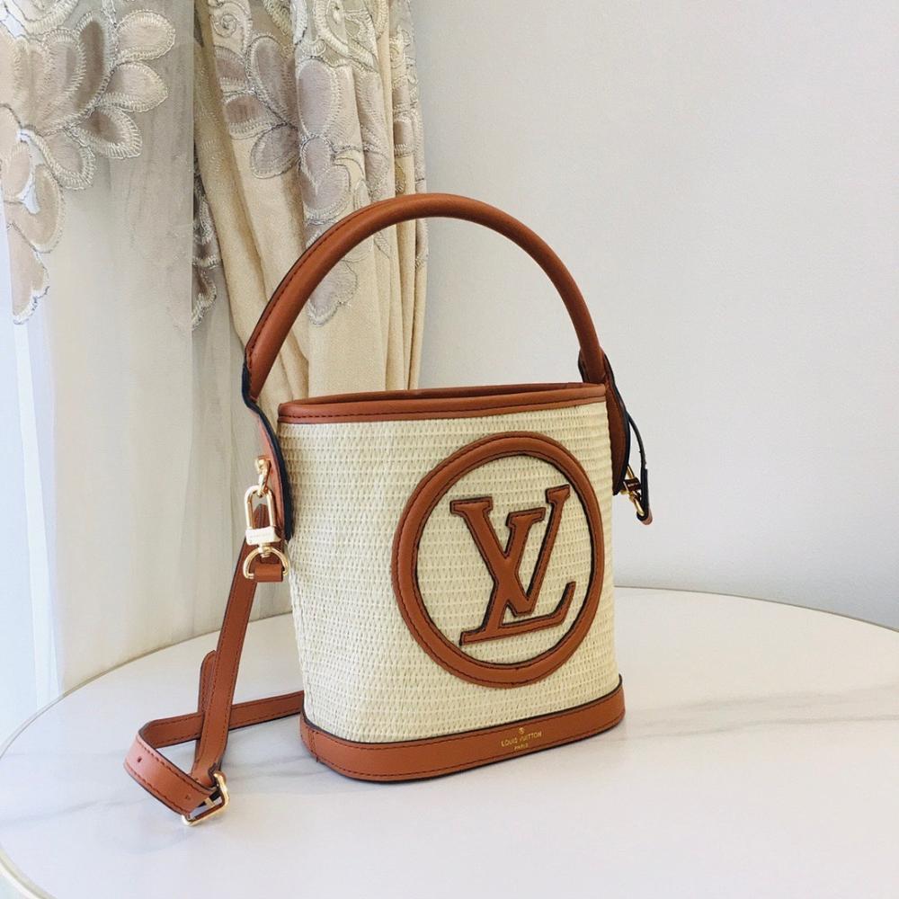 Modern Italian-Inspired Woven Raffia Tote Bag