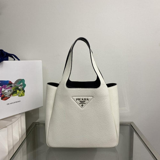 Elegant Leather Top Handle Bag