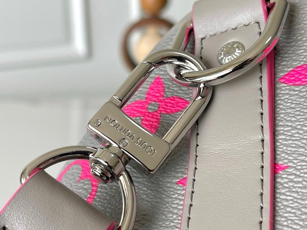 Keepall Monogram Leather Travel Bag