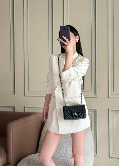Classic Luxury Leather Top Handle Bag