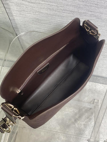 Suede Hobo Bag