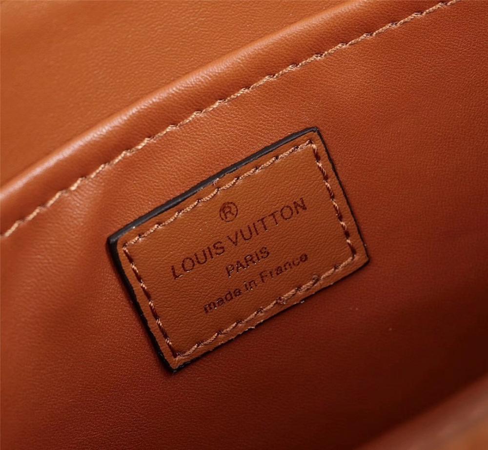 Stylish Premium Monogram Leather Top Handle Bag
