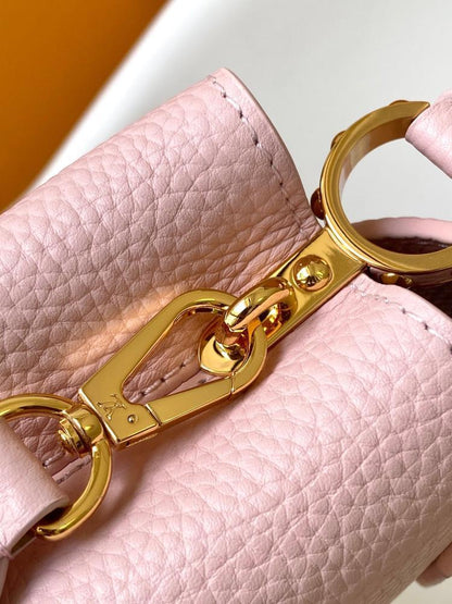 Leather Top Handle Bag