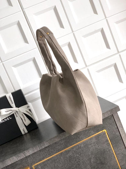 Woven Leather Hobo Bag