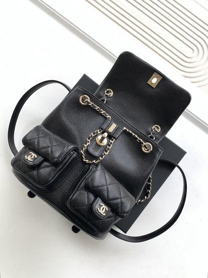 Luxury Leather Backpack