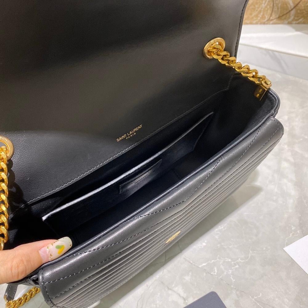 Modern Refined Embroidered Lambskin Crossbody Bag