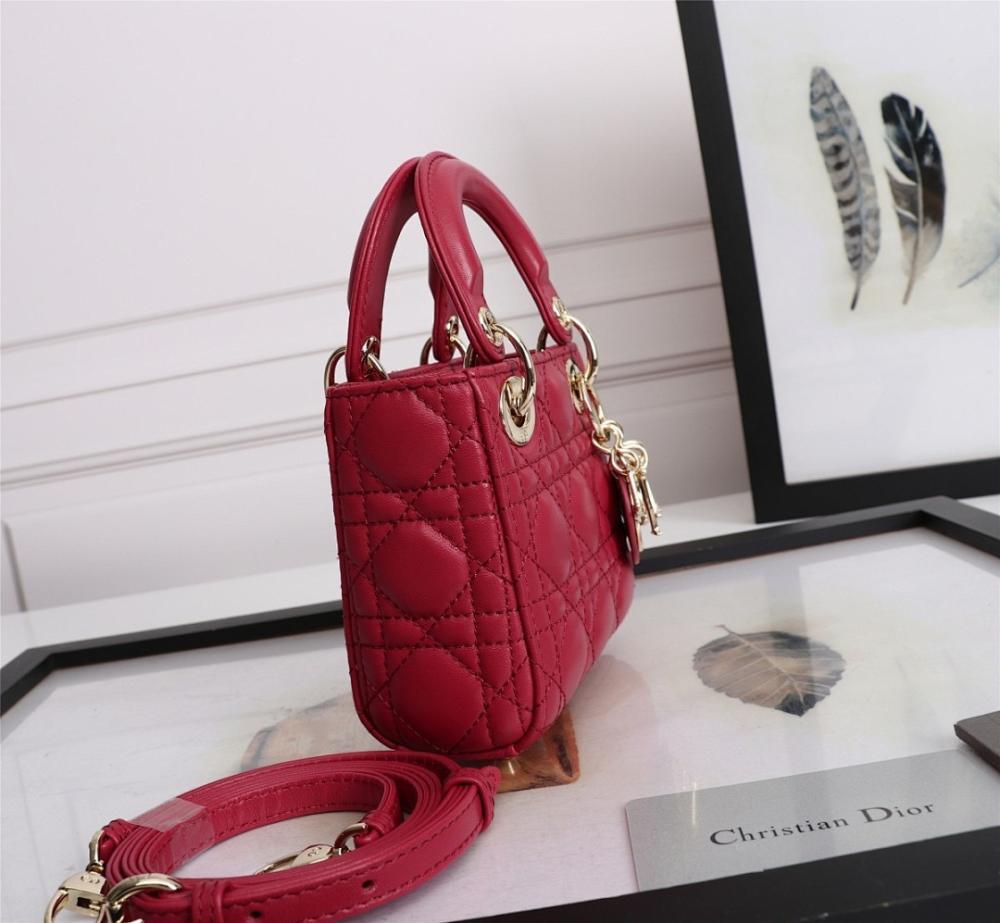 Luxury Stylish Pink Lambskin Bag