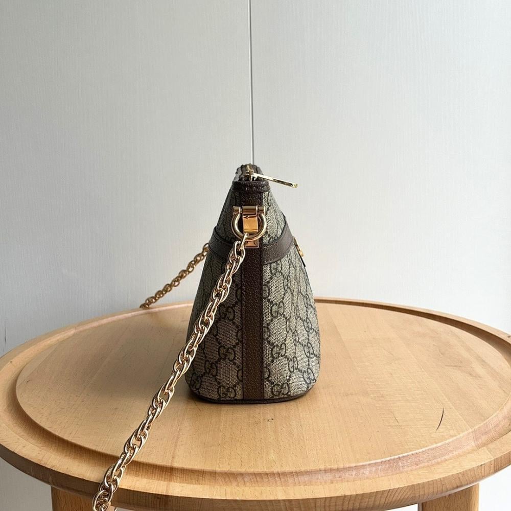 Ophidia Black Shoulder Bag