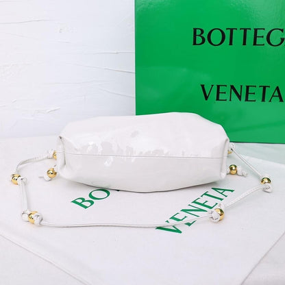 Modern Luxury Gold Leather Shoulder Bag