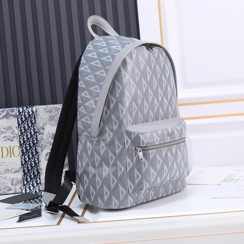 Italian-Inspired Luxury Black Quilted Calfskin Backpack