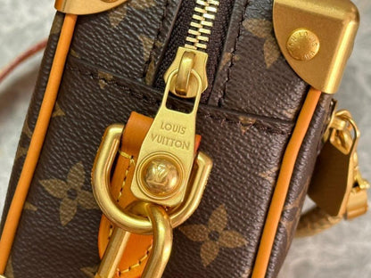 Modern Monogram Leather Top Handle Bag – Limited Edition