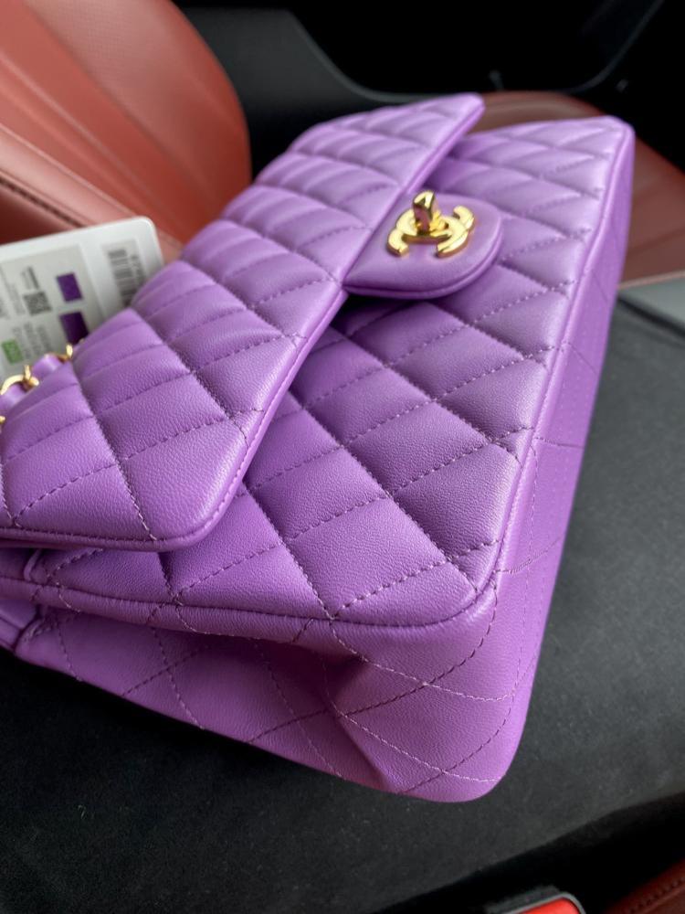 Lambskin Top Handle Bag