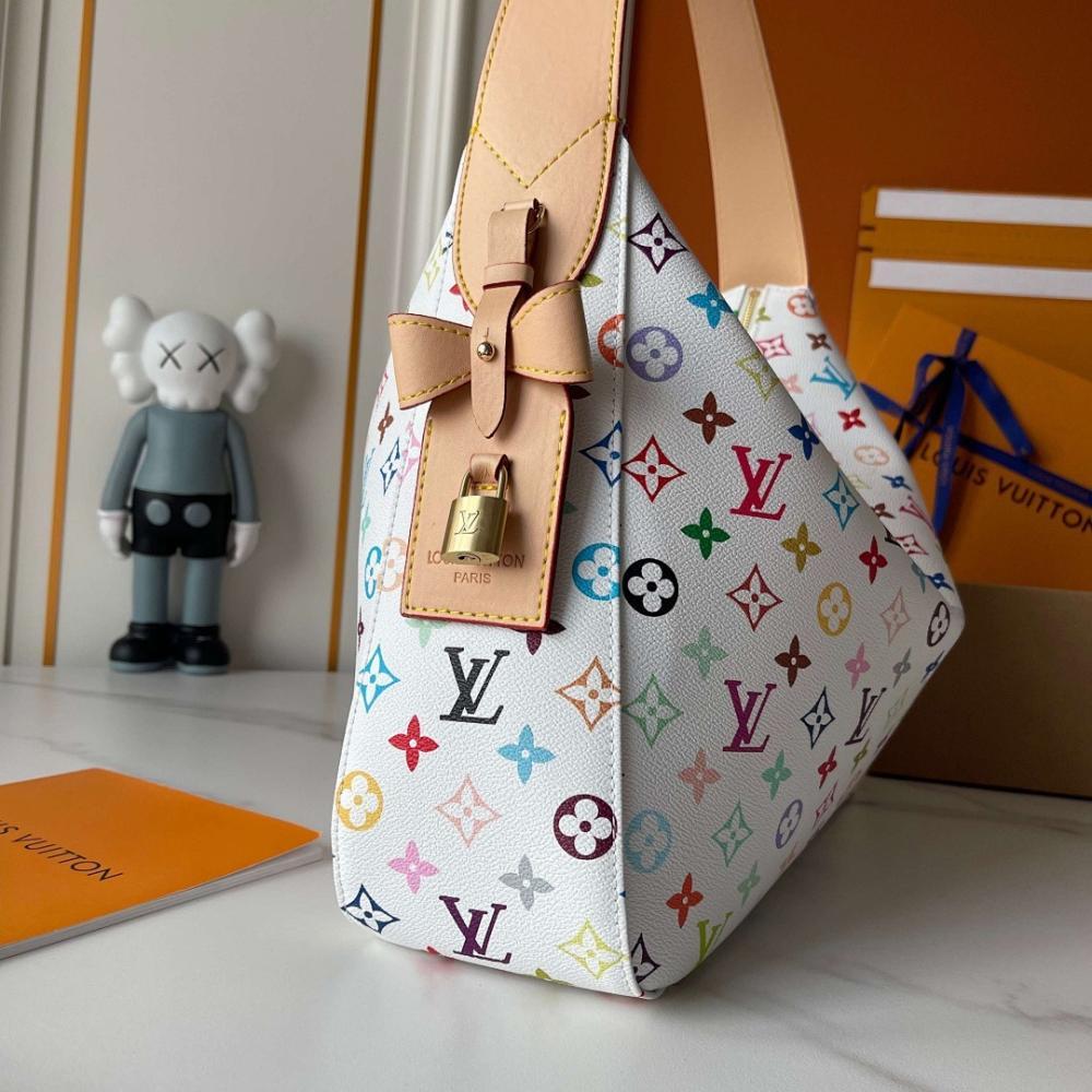 Classic Monogram Leather Top Handle Bag – Limited Edition