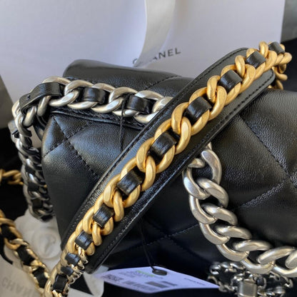 Silver Quilted Shoulder Bag