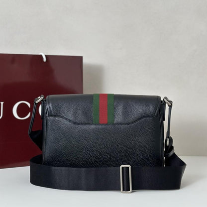 Luxury Leather Top Handle Bag
