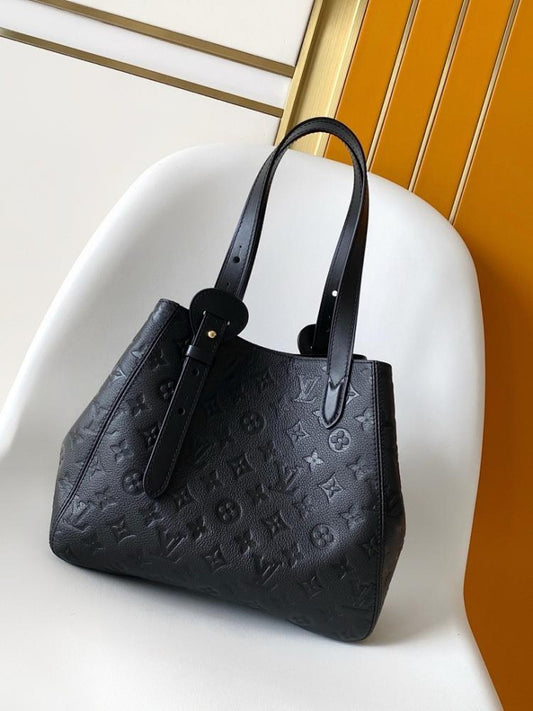Modern Premium Monogram Leather Crossbody Bag