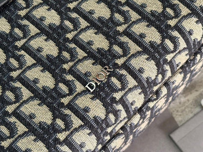 Stylish Refined Black Printed Calfskin Shoulder Bag
